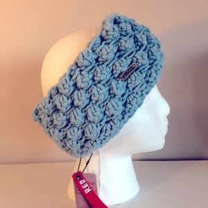 Vintage KANGOL RED Popcorn Rib Knit Headband